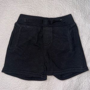 Baby boy black shorts 3-6m